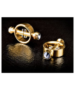 Fetish Fantasy Gold Magnetic Nipple Clamps