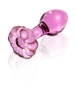 Icicles No 48 Pink Glass Butt Plug