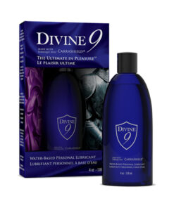 Divine 9 Waterbased Lubricant 4oz.