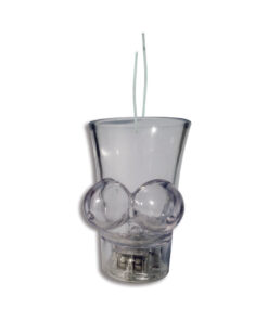 Light Up Boobie Shot Glass With String