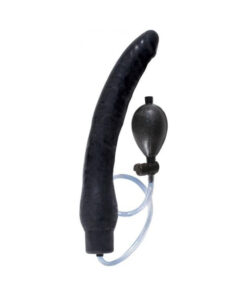 Ram Inflatable Latex Dong 12 Inch	- Black