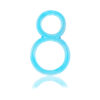 Screaming O Ofinity Blue Cock Ring