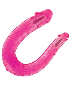 Dual Pleasure Frenzy Pink Double Dong