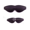 Rouge Padded Large Blindfold Black
