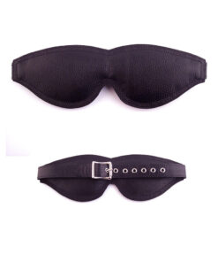 Rouge Padded Large Blindfold Black