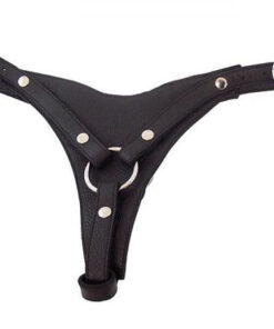 Rouge Female Dildo Harness Black