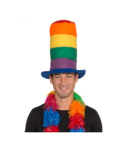 Rainbow Tall Hat