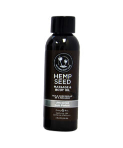 Earthly Body Massage Oil Unscented 2oz