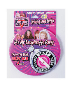 Bachelorette Drinking Game Jumbo Button