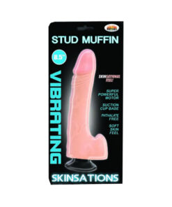 Skinsations Stud Muffin Vibrating 8.5in