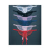 Butterfly Crotchless Panty W/pearl Sequin Detail Plus Size Assorted 12pk