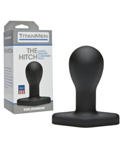 Titanmen The Hitch Black Butt Plug
