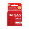 Trojan Enz Non-Lubricated Condoms - Box of 3