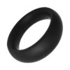 Rock Solid Silicone Black C Ring