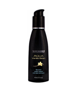 Wicked Aqua Lubricant Vanilla Bean 2oz