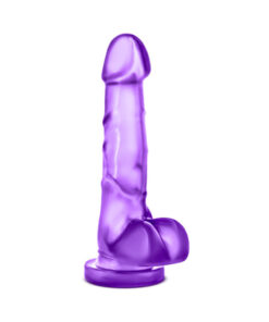 Sweet N Hard 4 Dong Suction Cup & Balls Purple