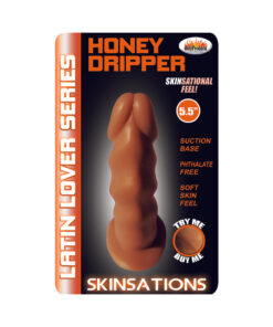 Skinsations Latin Lover Series Honey Dripper Dildo 5.5in