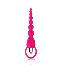 Booty Bliss Vibrating Anal Beads Pink