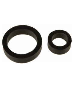 Titanmen Cock Ring Platinum Silicone Double Pack