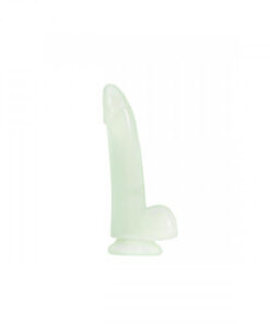 Firefly Smooth Glowing Dong 5 inches Clear