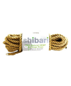 Shibari Natural Hemp Bondage Rope 32 feet