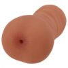 Home Grown Ass Curvy Crystal Stroker Vanilla Beige
