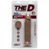 The D Realistic D 8 inches Dildo Ultraskyn Tan