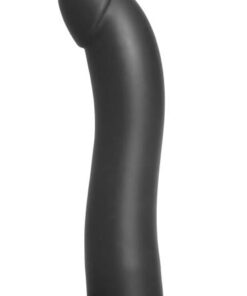 Onyx Vibrating Silicone G-Spot Dildo Black