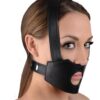 Face Fuk II Dildo Face Harness Black O/S