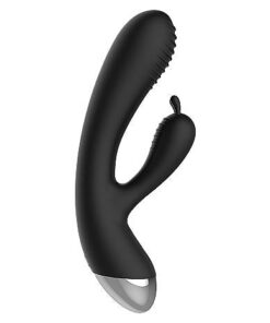 Electroshock E-Stimulation Rabbit Vibrator Black
