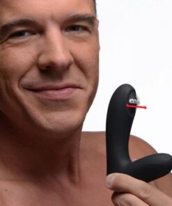 Alpha Pro 12X Tapping Prostate Stimulator Black