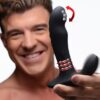 17X P-Trigasm 3 in 1 Silicone Prostate Stimulator Black