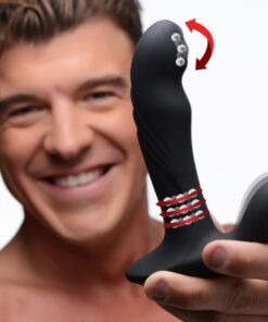 17X P-Trigasm 3 in 1 Silicone Prostate Stimulator Black