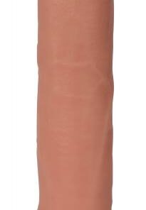 Curve Novelties Jock Bareskin Vibrating 8" Dong - Vanilla