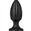 Platinum The Rocket Black Butt Plug