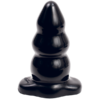 Triple Ripple Butt Plug Large
