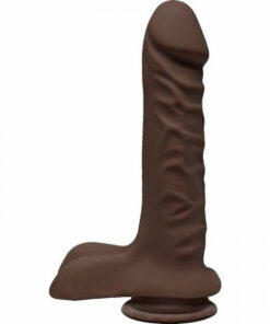 The D Super D 8 inches Dildo with Balls