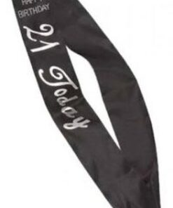 21 Today Sash Black