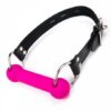 Joanna Angel Silicone Bit Gag Pink Black O/S