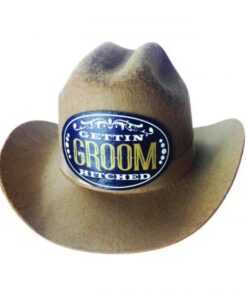 Gettin Hitched Mini Groom Cowboy Hat