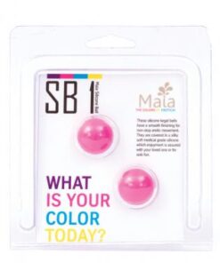 Kegel Balls Silicone Neon Pink