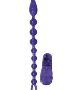 Butt Beads Purple Vibrating