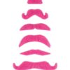 Mustache Party Kit Favors 6 Count Pink