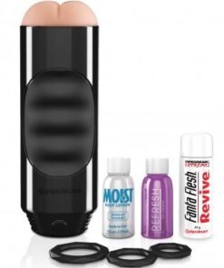 PDX Elite Mega Grip Anal Stroker Beige