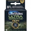 Lifestyles Ultra Sensitive Bravo 3pk