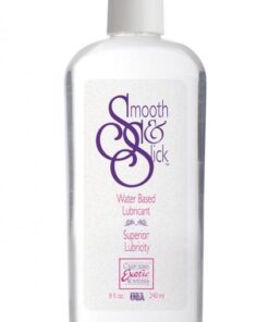 Smooth and Slick Water Based Lubricant 8 oz