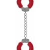Ouch Beginners Legcuffs Furry Ankle Cuffs