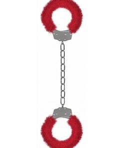 Ouch Beginners Legcuffs Furry Ankle Cuffs
