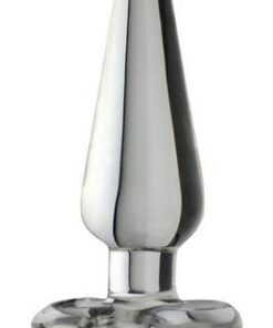 Spade Anal Plug Clear - Medium