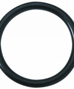 Black Steel Cock Ring 2in